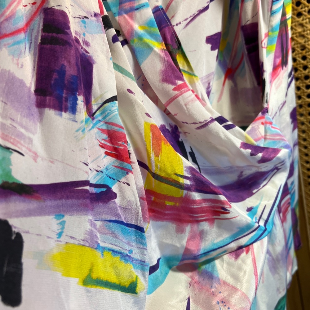 Lafayette 148 New York 100% silk sleeveless top - Picture 6 of 8